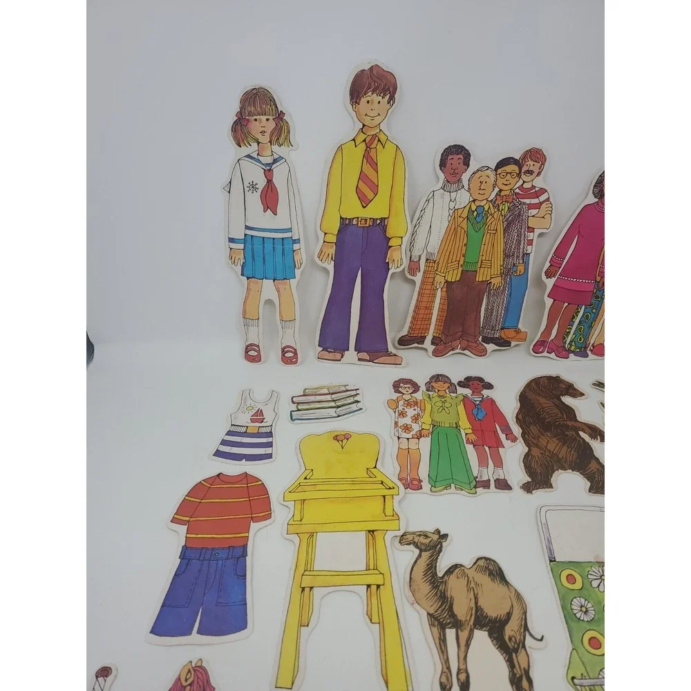 Instructo Products flannel Back Storytelling People & Animals Phila PA 31 90